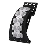 Rückenstrecker – Massagebrett mit Knoten | Rückenbogendehner verstellbar auf 4 Ebenen | für...