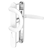 Schmalrahmengarnitur Schutzbeschlag Aluminium Schildgarnitur Wechselgarnitur 8 / 92mm...