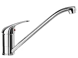 BLANCO DARAS | Küchenarmatur in chrom | Niederdruck | Rückflussverhinderer | Keramik Kartusche |...