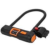 BONKZEBU Diebstahlsicheres Fahrrad-Sicherheitsschloss, Robustes Bügelschloss für Radfahrer,...