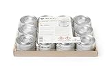 HENDI Brennpaste, 12 Stück, ruß- und geruchlos, Brenndauer ±3 Stunden, Brenngel, Fire Paste, für...