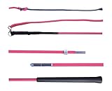 JA Horse Longierpeitsche Longier Peitsche Longieren 180/200 cm teilbar zerlegbar, zweiteilig, zum...