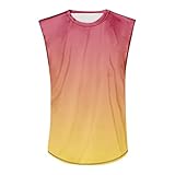 Tanktops Männer Ärmellose Rundhals Tanktop Tank Top Flanellhemd Herren Tshirt T Shirt Schwarz...