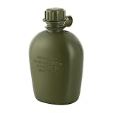M-Tac Militär Feldflasche 1L – BPA-frei, Robuster Trinkflasche für Outdoor, Camping & Survival...