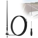 DBREAKS Autoantenne Marine Wasserdicht, Autoradio Antenne Flexible mit 1,5m Verlängerungskabel,...