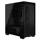 CORSAIR 3500X Mid-Tower ATX PC-Gehäuse – Gehärtetes Panorama-Glas – Reverse Connection...