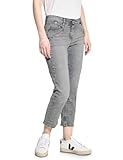CECIL Damen B377176 7/8 Jeans Casual Fit, mid Grey Used wash, 27