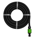 Edco Eindhoven B.V. Kinzo Tropfschlauch 15M Ø14mm – Gartenschlauch – Gartenschlauch mit 3...