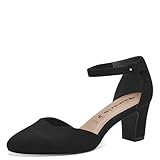 Tamaris Damen Pumps Vegan schwarz 40