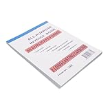 PLAFOPE Multifunktionales Kleines Rechnungbuch für Bestell und Empfangsverwaltung Geeignet für...