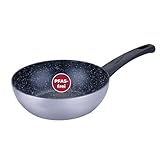 FACKELMANN Wokpfanne Essential Crisp Ø 20 cm aus recyceltem Aluminium mit keramischer...