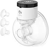 Bellababy Milchpumpe Elektrische Tragbare, Milchpump Freihändig, Geräuscharm und Schmerzfrei, 4...