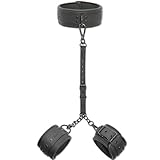 DaniChou® 3in1 Bondage Set für Paare – Verstellbares BDSM Fesselset mit Halsband, Handfesseln &...