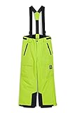C&A Kinder Jungen Skihosen Mit Hosenträgern Unifarben neon grün 146-152