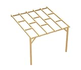 Wood&Play - Carport Überdachung oder Terrassenüberdachung, Einzelcarport aus Holz mit...