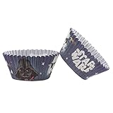 Dekora - Backformen Set | Muffin und Cupcake Formen Papier - 25 Stück - Star Wars Cupcakeförmchen...