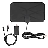 Digital-TV-Antenne Indoor Terrestrial HD 4K 1080P Antenne 25DBI Signalempfang Antennenverstärkung...
