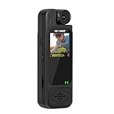 Handheld 1080P Pocket Camcorder 180° Drehbarer Videorecorder Für Outdoor Reisesport Sport...