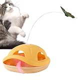 Baoqifong Katzenangel Spielzeug - Elektronisches Katzenspielzeug | Selbstbewegliche Angel mit...