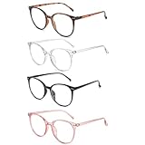 4 Pack Blaues Licht Blockieren Brillen, Blue Light Blocking Glasses, Blaulichtfilter Brillen,...