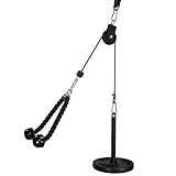 LFJ Latzug Fitness, Kabelzug Pulley Fitness Unterarmtrainer Arm-Krafttraining Trizeps Gewicht...