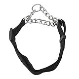 Hundehalsband, Premium Zug-Stopp Halsband, Hundehalsband aus Gurtband für kleine Hunde, stufenlos...