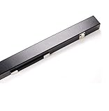 GoldenBall Other Robuste Schwarze Hartschalenkoffer für 2-teilige Snooker-Queues, innen rot