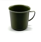 Tasse 330 ml Henkelbecher Plastik Kunststoff oliv