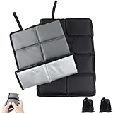 MHwan Sitzkissen Outdoor, 2 Stück Extragröße 45x35 cm Wasserdicht und Thermo Sitzunterlage...