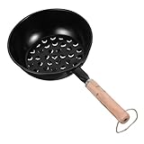 CIYODO Kaminanzünder mit Holzgriff Tragbarer Holzkohlestarter für Bbq Camping Outdoor Aktivitäten...