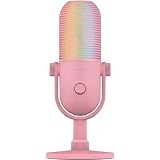 Razer Seiren V3 Chroma - RGB USB-Mikrofon - Supernieren Kondensator-Mikrofon mit Tap-to-Mute...