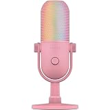 Razer Seiren V3 Chroma - RGB USB-Mikrofon - Supernieren Kondensator-Mikrofon mit Tap-to-Mute...