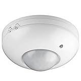 Goobay 95172 Infrarot Bewegungsmelder für Innen IP20 mit 360° Pir Sensor für Led Deckenleuchte...