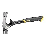 STANLEY FatMax Demontage Hammer (620g, abgeschrägter Nagelschlitz, große Schlagoberfläche, extra...