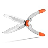 STOCKER - Profi Heckenschere 56, Extra Scharfe Hard-Chrome-Wellenschliffklinge, Ergo...