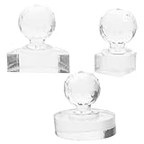 CLISPEED 3 Stück Kosmetik Presswerkzeug für Lidschatten und Rouge Pressstempel aus Kunststoff...