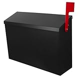 SHINEOFI Briefkasten Aus Edelstahl Hängender Briefkasten Dekorative Mailbox Briefkästen Für Das...