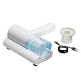 3 Pagen® Milben Staubsauger mit UV-Licht – Handstaubsauger kabellos für Matratzen, Bettdecken &...