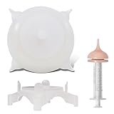 Bubble milk bowl Katzenbaby Welpenmilch Flasche für Hunde Multiple Puppy feeders aufzucht Mit 4...