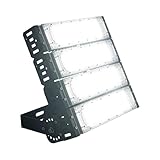 Ecoggeder Außenflutlicht Draußen Flutlicht Wasserdicht 200W LED Stadion Sicherheitsbeleuchtung...