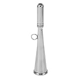 NDNCZDHC Handheld Foghorn Stainless Steel Fog Horn Removable Mouthpiece Accessory for Boat