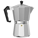 WinGluge Espressomaschine, Espressokocher für 6 Tassen, Moka-Kanne, Espressokanne, Kaffeemaschine,...