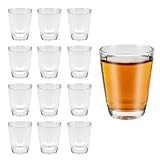 LPAMABA 12er Set 32ml/3cl Schnapsgläser Glas Shotgläser Kleine Likörgläser Transparent Shot...