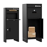 Paketbox Draussen Groß XXL|Keine Installation Erforderlich|Witterungsbeständig Großer Briefkasten...