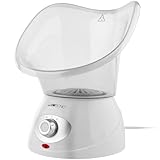 Clatronic® 2in1 Gesichtssauna und Inhalationsgerät | Face Steamer inkl. Aromaaufsatz & Inhalator |...