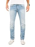 Yazubi Herren Jeans Edvin Slim Fit - Jeanshose Für Männer, Blau (Flint Stone 183916), W40/L34