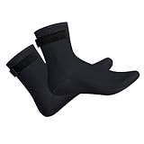 Milisten 1 Paar Socken zum Strandtauchen neopren socken schwimmsocken Komfortable Neoprensocken...