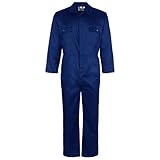 Fort Arbeitsoverall – Overall – 210 g/m² – Nietentaschen – bequemer Arbeitsanzug –...