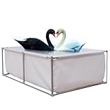 Schwimmbad, oberirdischer Stahlrahmen, langlebiger Outdoor-Gartenpool für Familien & Kinder,...