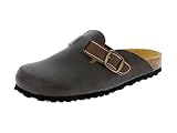 Lico Herren Bioline Clog Style Pantoletten, Braun, 42 EU